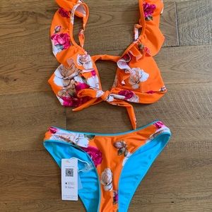 Cupshe Reversible Bathing Suit